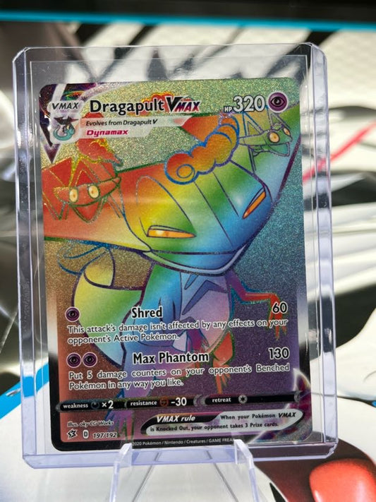 Dragapult VMAX (Secret) - 197/192 - SWSH02: Rebel Clash (SWSH02) Pokémon TCG