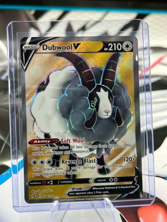 Dubwool V (Full Art) - 188/192 - SWSH02: Rebel Clash (SWSH02) Pokémon TCG