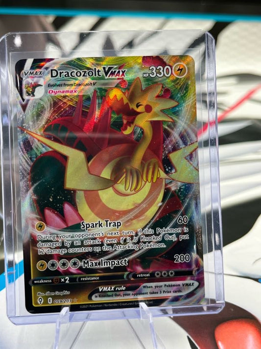 Dracozolt VMAX - 059/203 - SWSH07: Evolving Skies (SWSH07) Pokémon TCG
