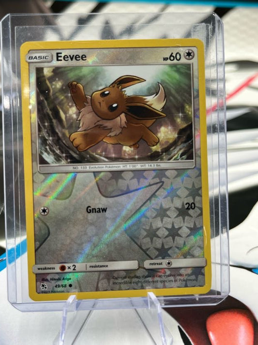 Eevee (Reverse Holofoil) - 49/68 - Hidden Fates (HIF) Pokémon TCG
