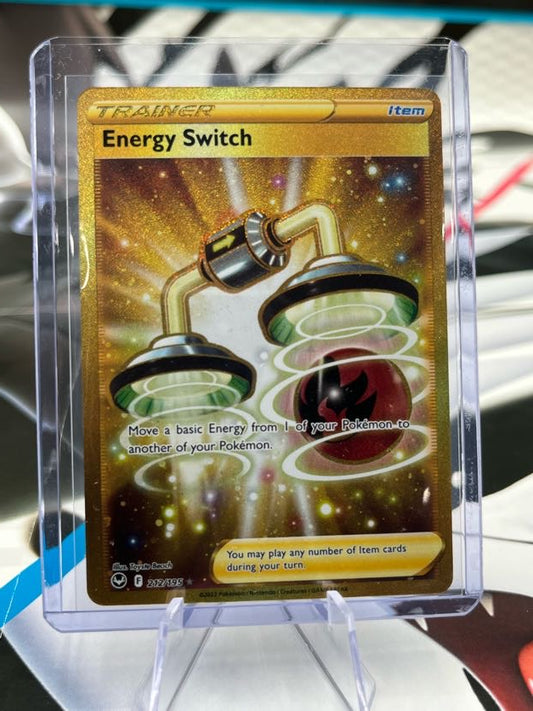 Energy Switch (Secret) - 212/195 - SWSH12: Silver Tempest (SWSH12) Pokémon TCG