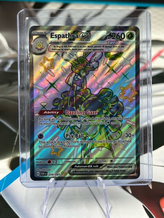 Espathra ex - 214/091 - SV: Paldean Fates (PAF) Pokémon TCG