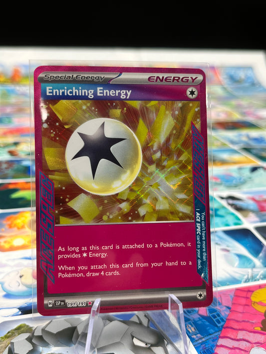 Enriching Energy - 191/191 - SV08: Surging Sparks (SSP) Pokémon Card TCG