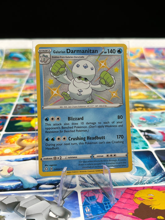 Galarian Darmanitan - SV024/SV122 - Shining Fates: Shiny Vault (SHFSV) Pokémon Card TCG