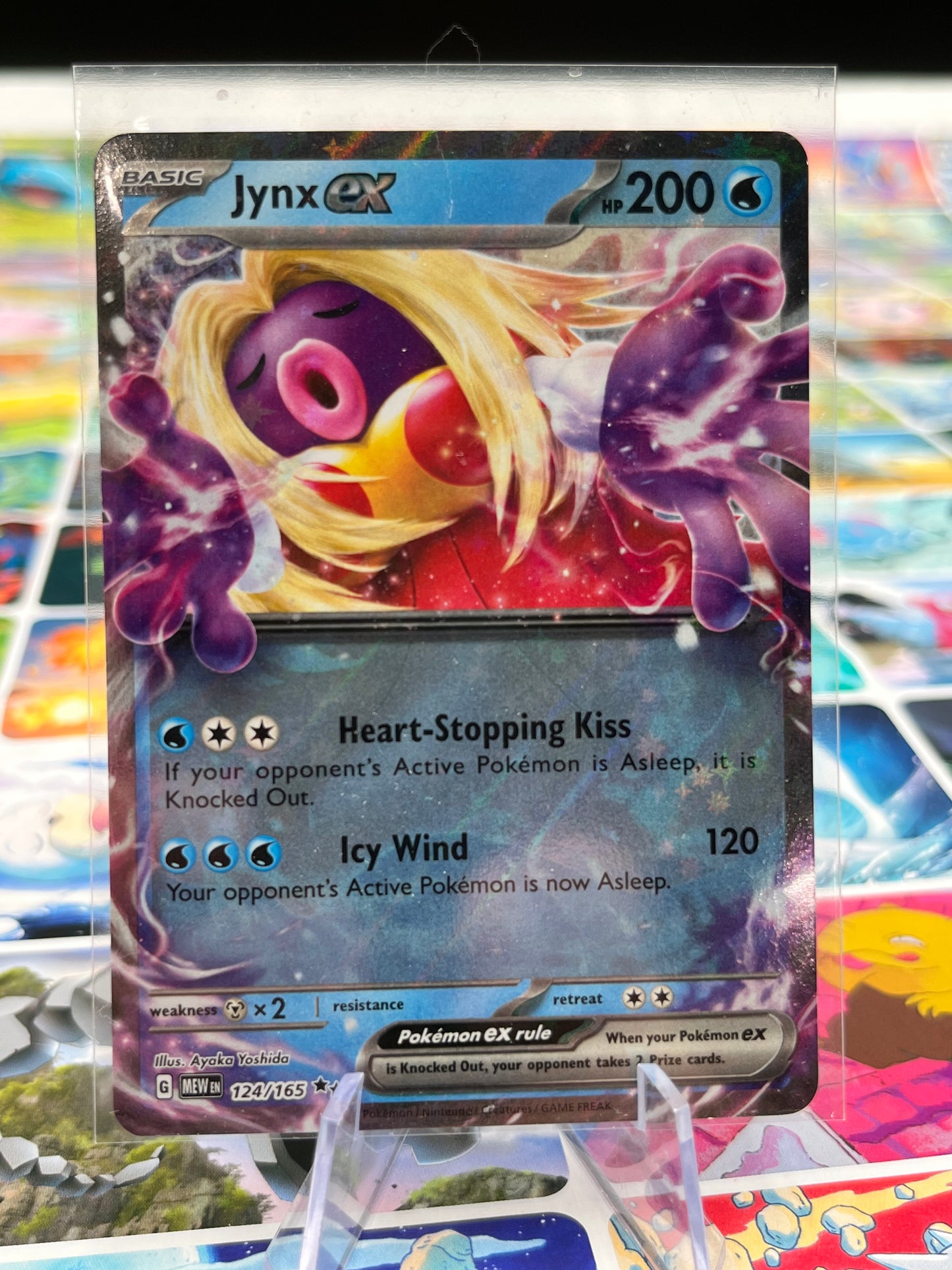 Jynx ex - 124/165 - SV: Scarlet & Violet 151 (MEW) Pokémon Card TCG