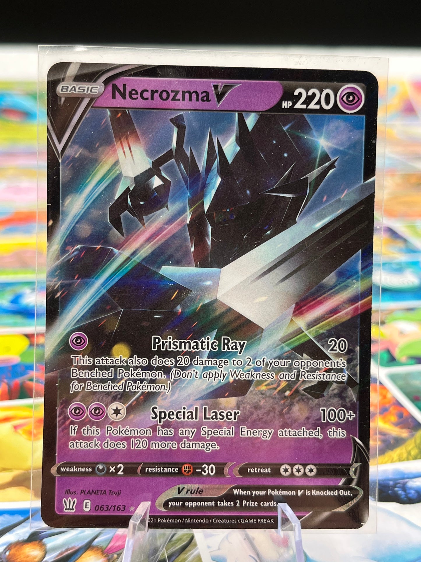 Necrozma V - 063/163 - SWSH05: Battle Styles (SWSH05) Pokémon Card TCG