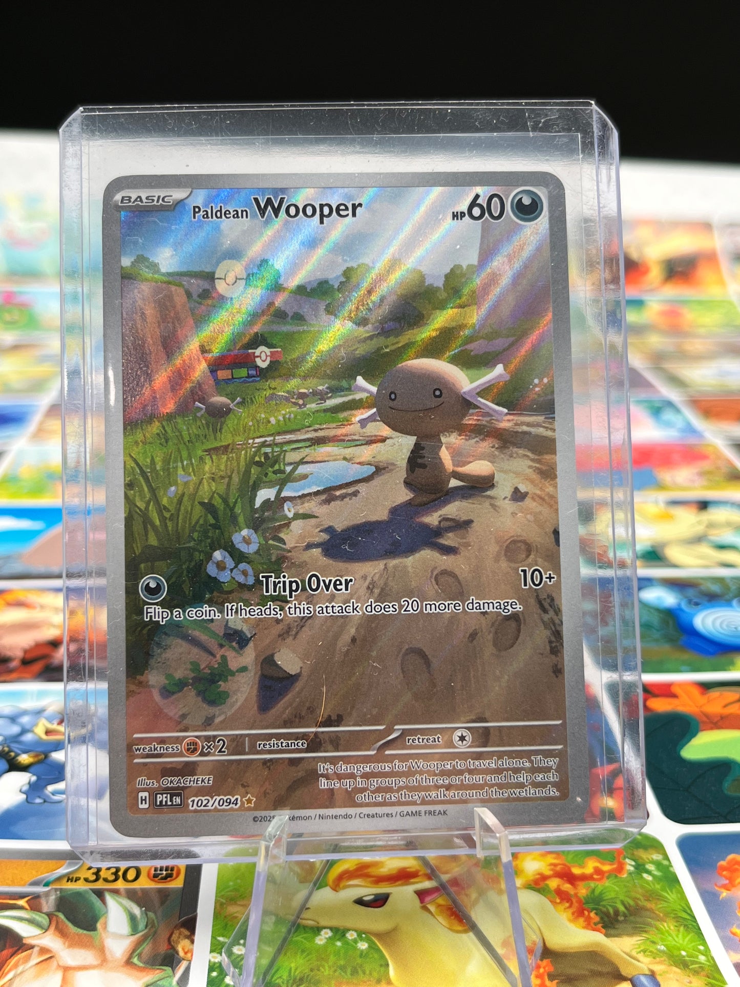 Paldean Wooper - 102/094 - ME02: Phantasmal Flames (PFL) Pokémon Card TCG