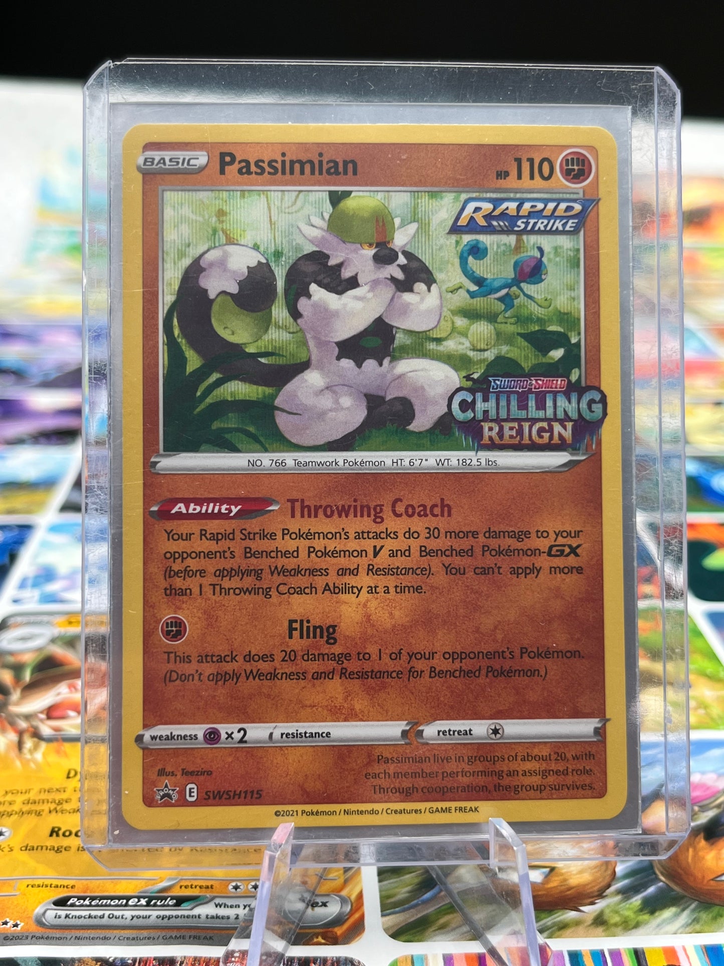 Passimian - SWSH115 (Prerelease) - SWSH: Sword & Shield Promo Cards (SWSD) Pokémon Card TCG