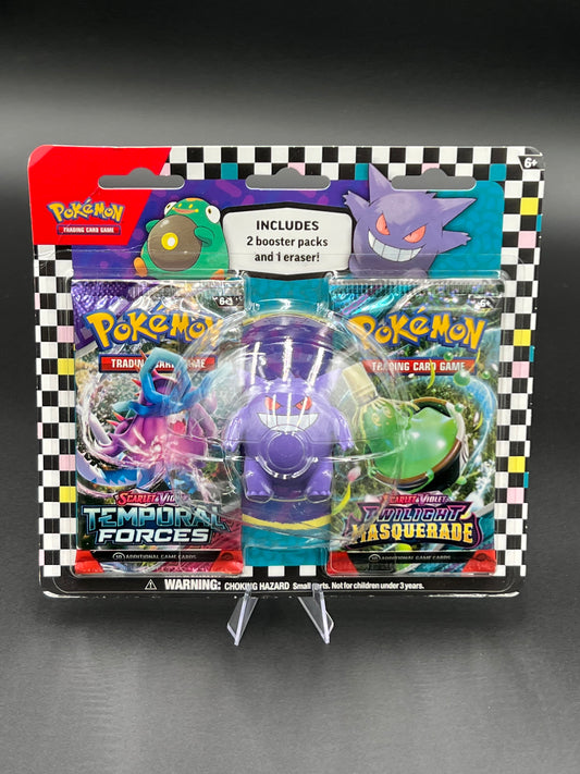 Pokemon TCG: Back to School Eraser Blister 2024 [Gengar] - Miscellaneous Cards & Products (MCAP)