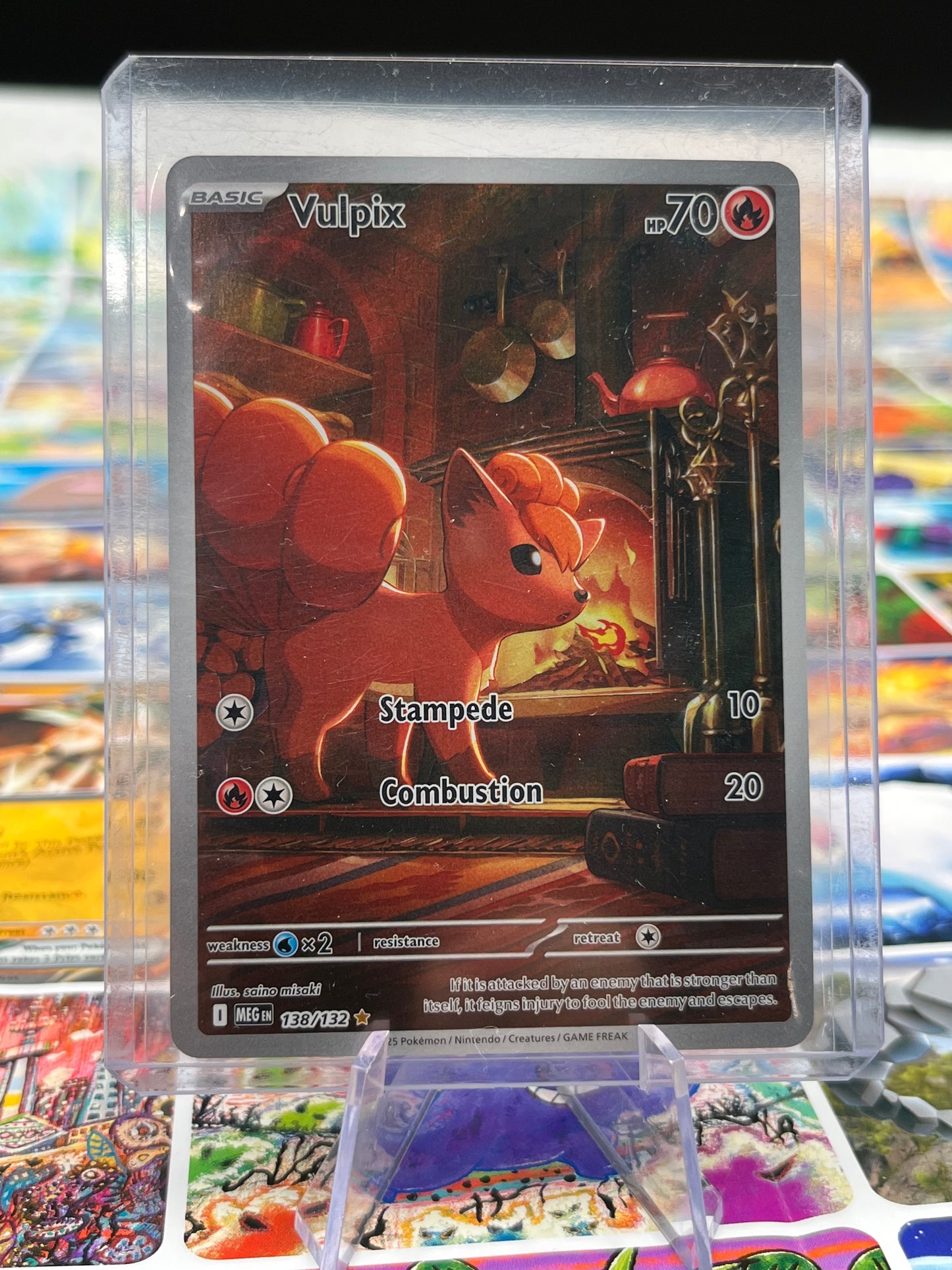 Vulpix - 138/132 - ME01: Mega Evolution (MEG) Pokémon Card TCG
