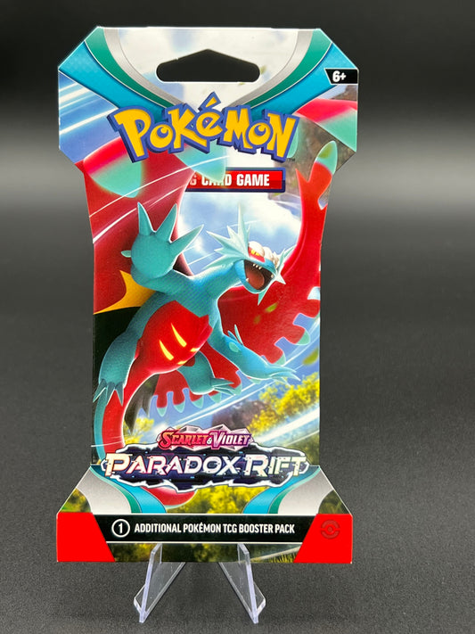 Paradox Rift Sleeved Booster Pack Pokemon - SV04: Paradox Rift (PAR)