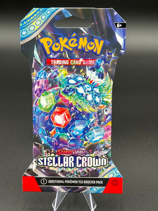 Stellar Crown Sleeved Booster Pack Pokémon - SV07: Stellar Crown (SV07)