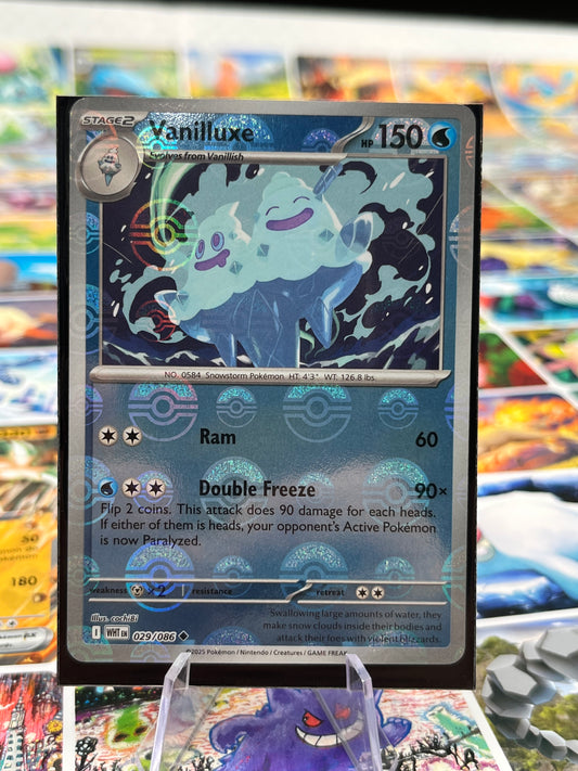Vanilluxe (Poke Ball Pattern) - 029/086 - SV: White Flare (WHT) Pokémon Card TCG