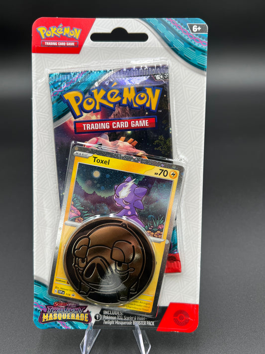 Twilight Masquerade Single Pack Blister [Toxel] Pokémon - SV06: Twilight Masquerade (TWM)
