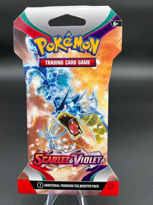 Scarlet & Violet Sleeved Booster Pack Pokemon - SV01: Scarlet & Violet Base Set (SV1)