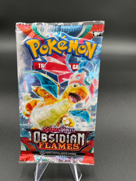 Obsidian Flames Booster Pack Pokemon - SV03: Obsidian Flames (OBF)