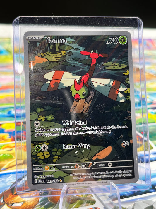 Yanma - 183/182 - SV10: Destined Rivals (DRI) Pokémon Card TCG