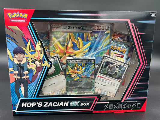 Hop's Zacian ex Box Journey Together Pokémon - Miscellaneous Cards & Products (MCAP)