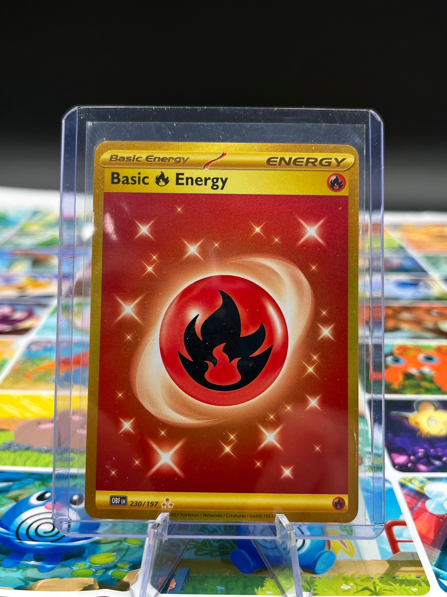 Basic Fire Energy - 230/197 - SV03: Obsidian Flames (OBF) Pokémon Card TCG