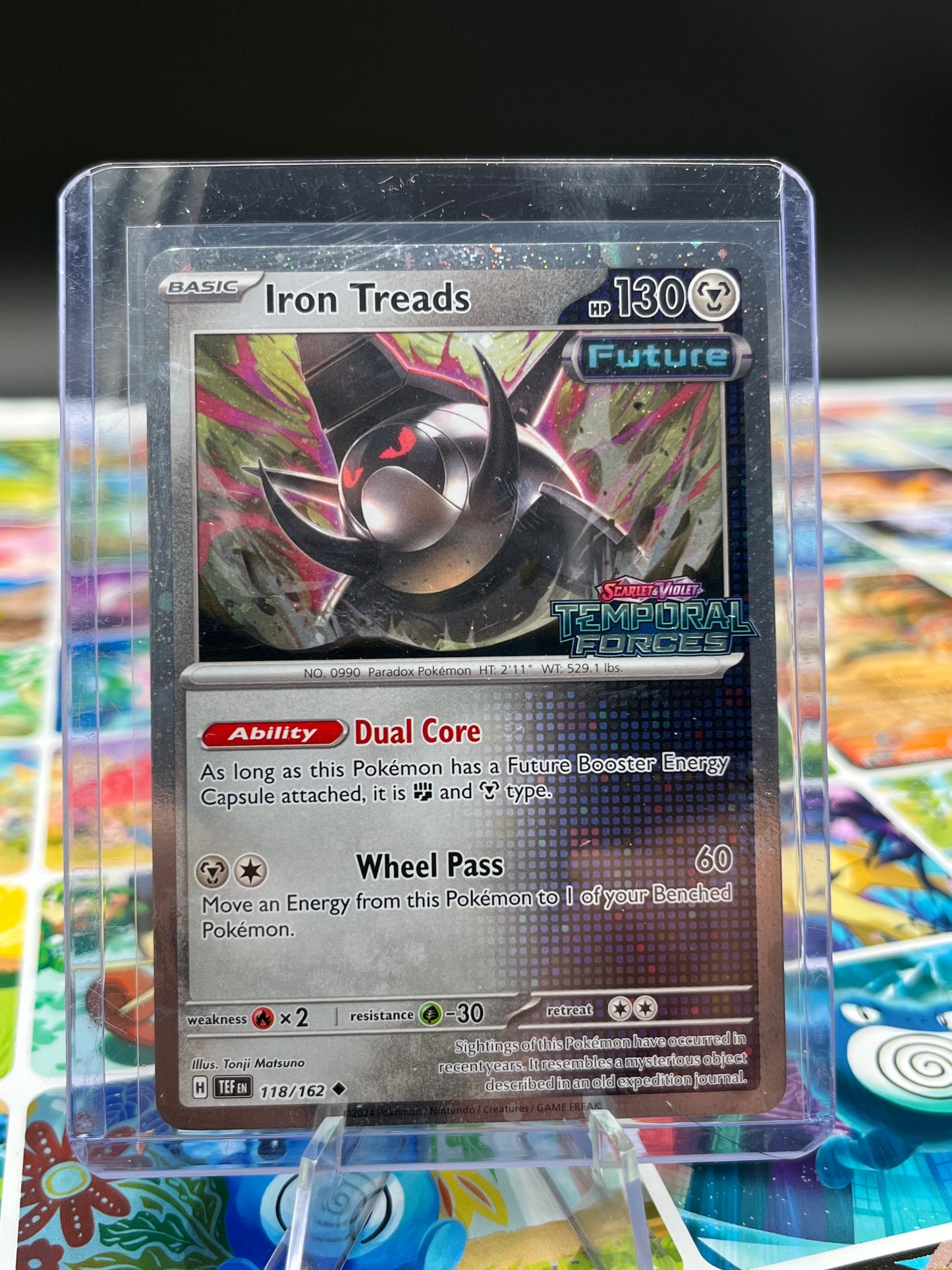 Iron Treads - 118/162 - SV05: Temporal Forces (TEF) Pokémon Card TCG