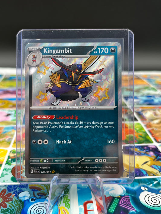Kingambit - 187/091 - SV: Paldean Fates (PAF) Pokémon Card TCG
