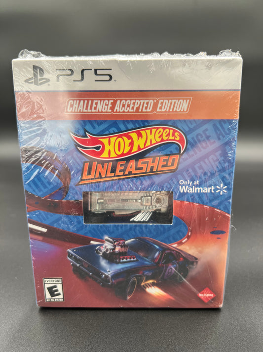 Hot Wheels Unleashed Challenge Accepted Edition PlayStation 5 Sealed PS5 With Car Walmart Exclusive