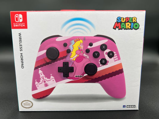 Nintendo Switch Hori Horipad Mario Princess Peach Wireless Motion Controller New