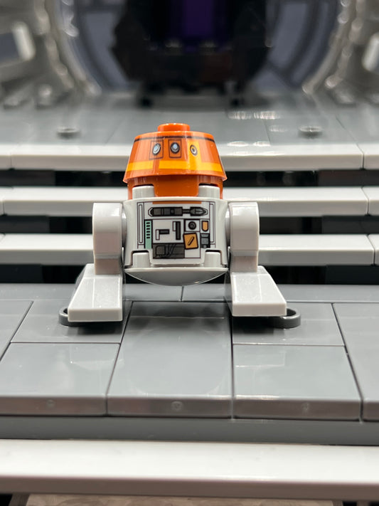 Astromech Droid, C1-10P (Chopper) - Light Bluish Gray Body LEGO Star Wars Minifigure Set 75170