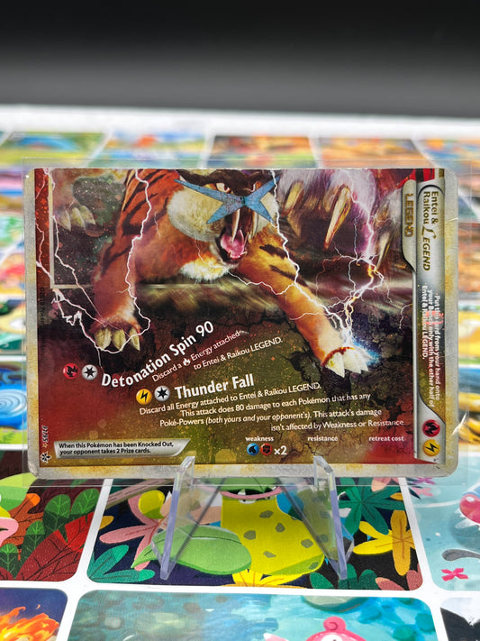 Entei & Raikou Legend (bottom) - Unleashed (UL) Pokémon Card TCG