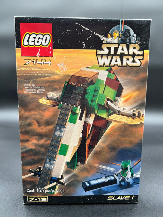 Lego Star Wars 7144 NEW Vintage Slave 1 with Boba Fett (Damaged Box)