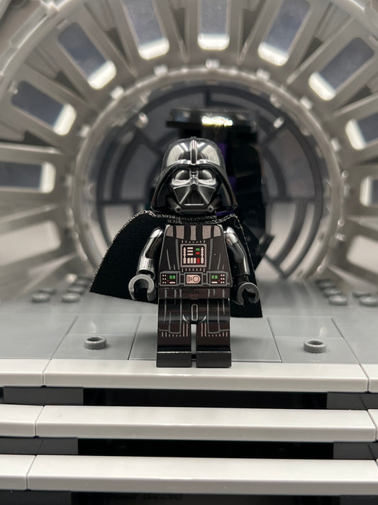 Darth Vader - Printed Arms, Spongy Cape, White Head with Frown Item No: sw1249 LEGO Star Wars Minifigure Set 75352