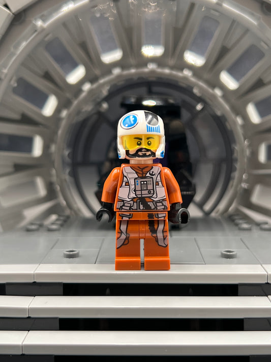 Resistance Pilot X-wing (Temmin 'Snap' Wexley) Item No: sw0705 LEGO Star Wars Minifigure Set 75125