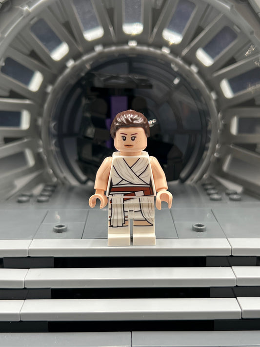 Rey - White Tied Robe Item No: sw1054 LEGO Star Wars Minifigure Set 75250