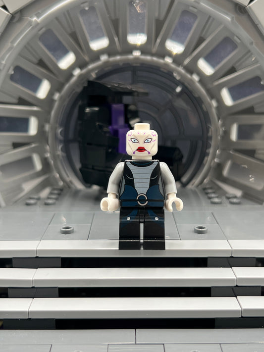 Asajj Ventress - Black Torso Item No: sw0318 Star Wars LEGO Set 7957