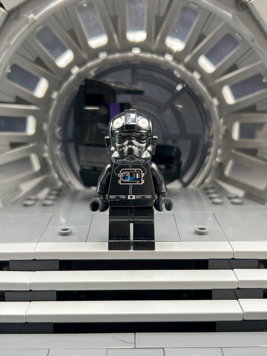 Imperial TIE Fighter / Defender Pilot Item No: sw0268 Star Wars LEGO Set 8087