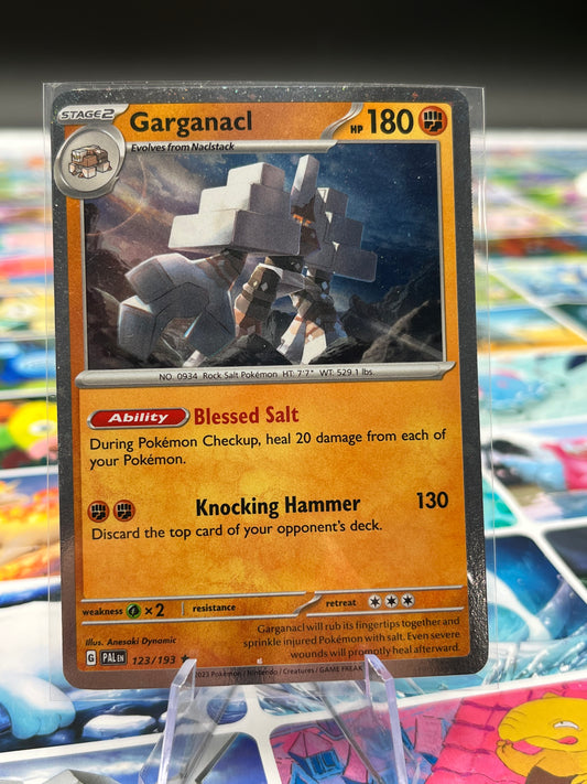 Garganacl (Cosmos Holo) - 123/193 - Blister Exclusives (BLE) Pokémon TCG