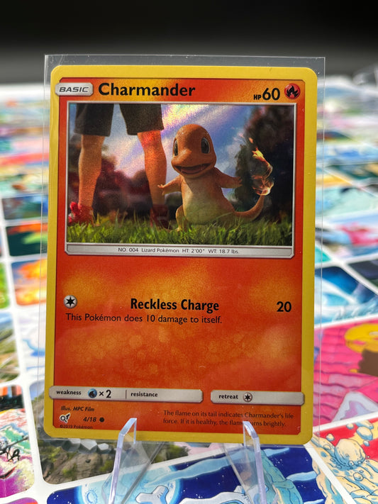 Charmander (Holo Common) - 4/18 - Detective Pikachu (DEP) Pokémon TCG