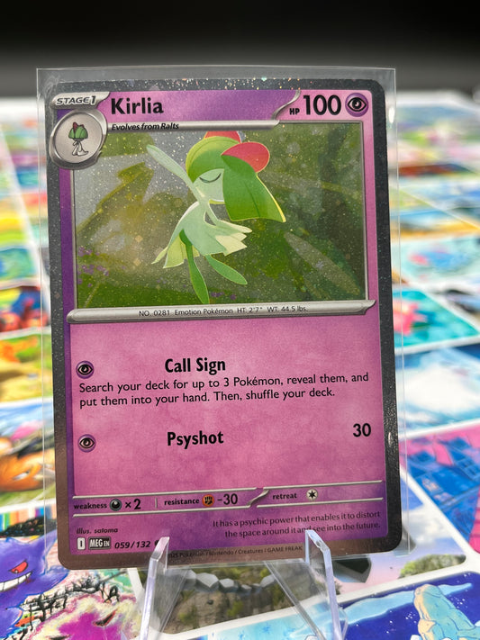 Kirlia (Cosmos Holo) - 059/132 - Miscellaneous Cards & Products (MCAP) Pokémon TCG