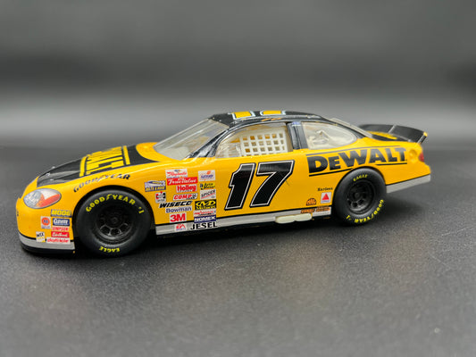 1999 Mattel Hot Wheels Ford Taurus Matt Kenseth DeWalt 17 NASCAR 1:24 Scale Used