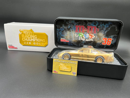 1998 Racing Champions 24k Gold 50th Anniversary M&M's 36 1:24