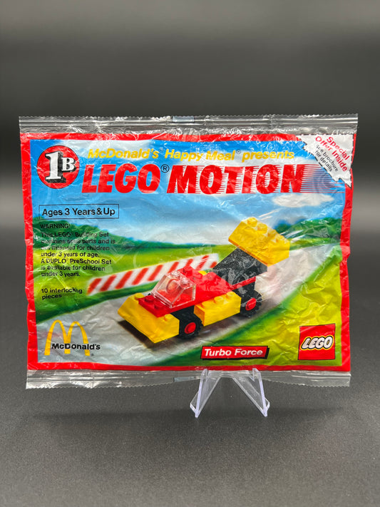 LEGO Mcdonalds Motion 1B, Turbo Force polybag Item No: 1647-1