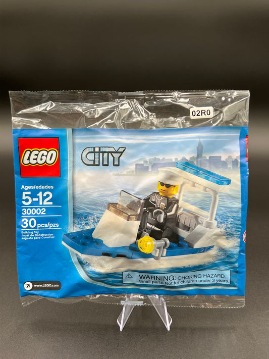 LEGO City Police Boat polybag Item No: 30002-1 New
