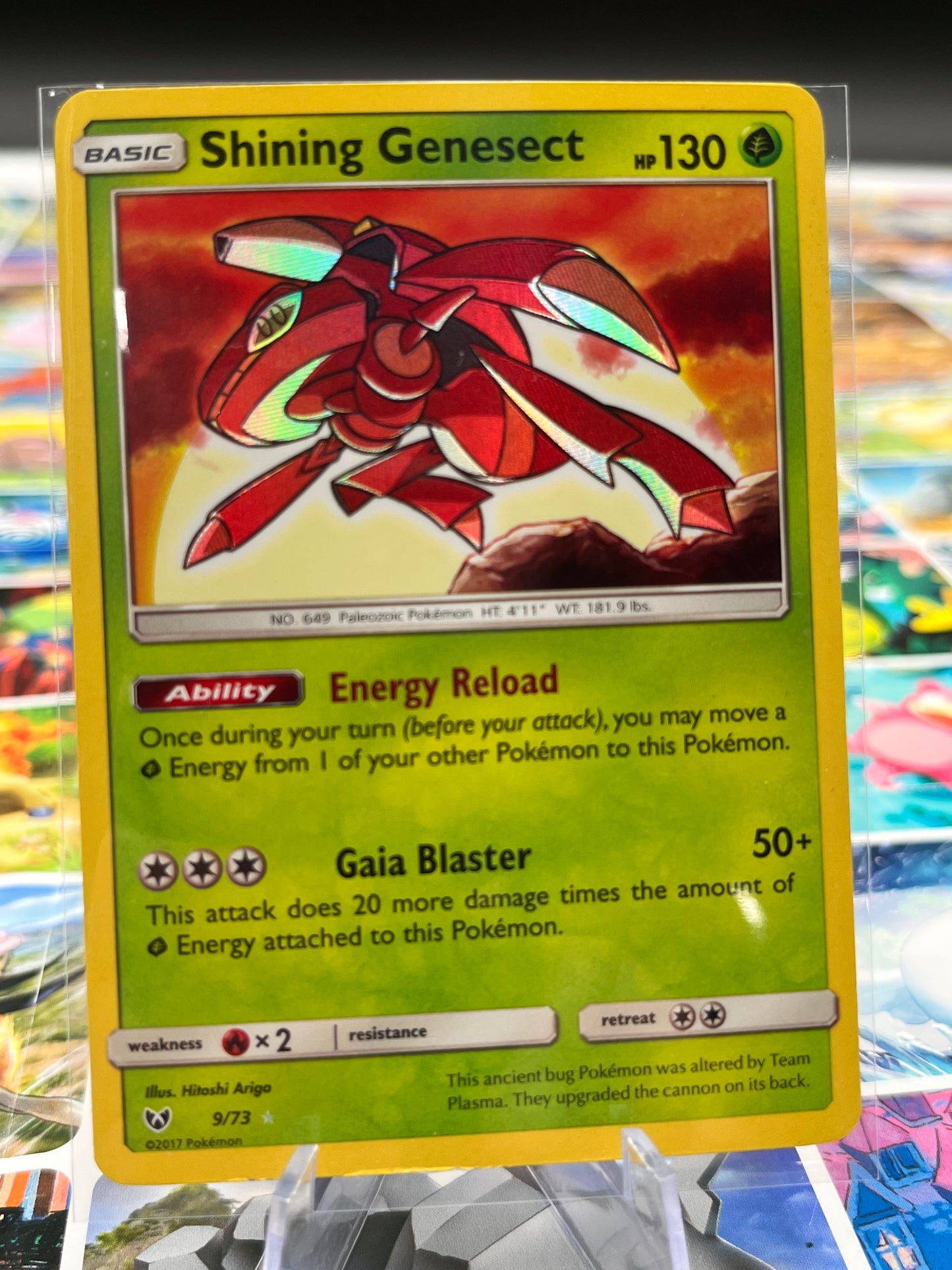 Shining Genesect - 9/73  - Shining Legends (SHL) Pokémon TCG