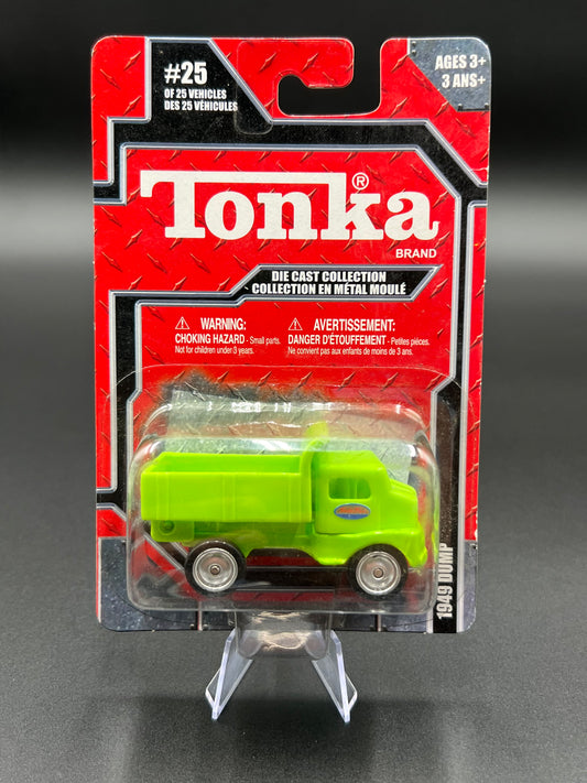 Tonka 1949 Green Dump Truck Die Cast #25 Collection 2004 Hasbro
