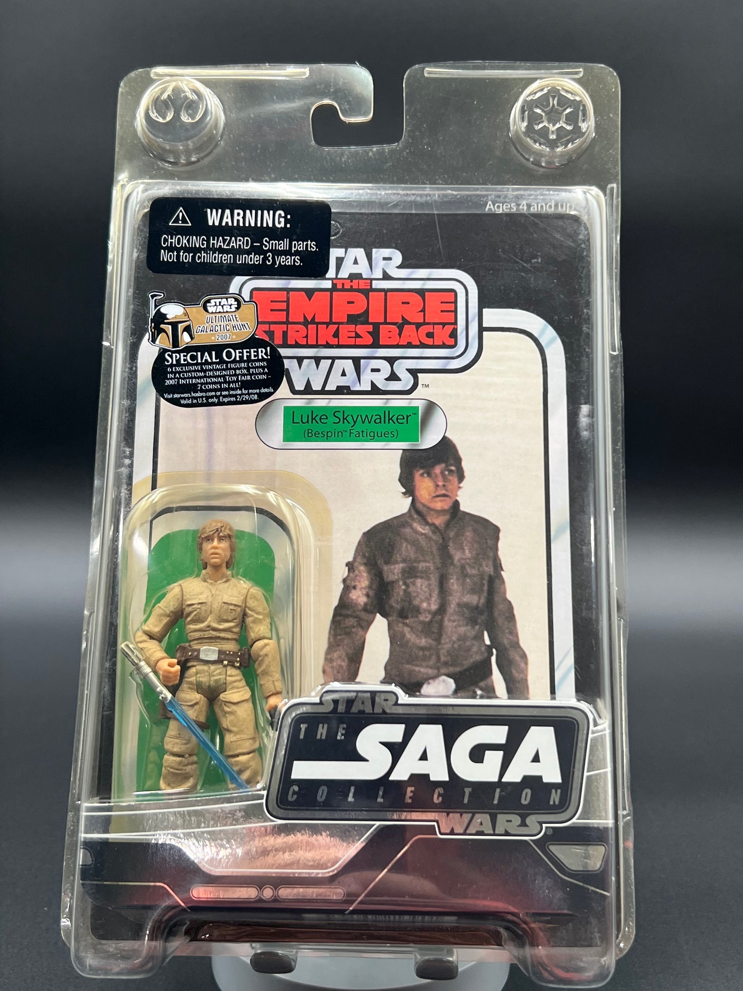 STAR WARS LUKE SKYWALKER THE SAGA COLLECTION EMPIRE STRIKES BACK NEW