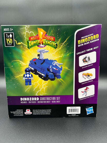 Hasbro Mighty Morphin Power Rangers Dinozord Construction Set Blue Ranger
