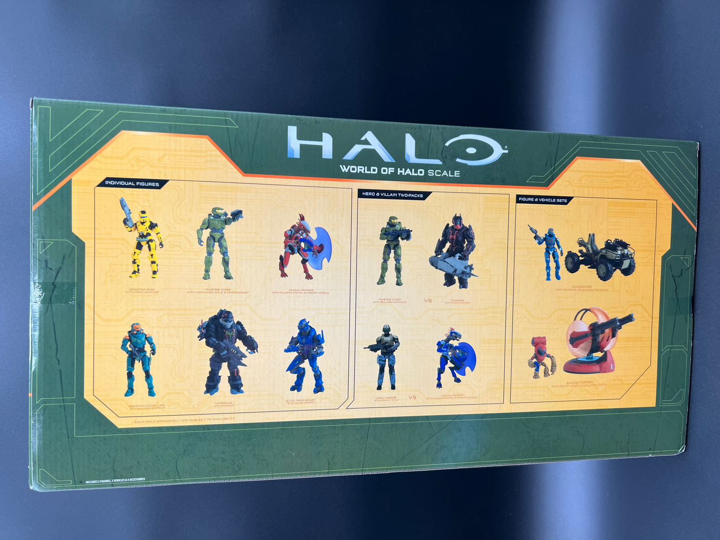HALO Classified Vehicle 2 Pack: Mongoose w/Master Chief + Banished Ghost w/Elite Warlord
