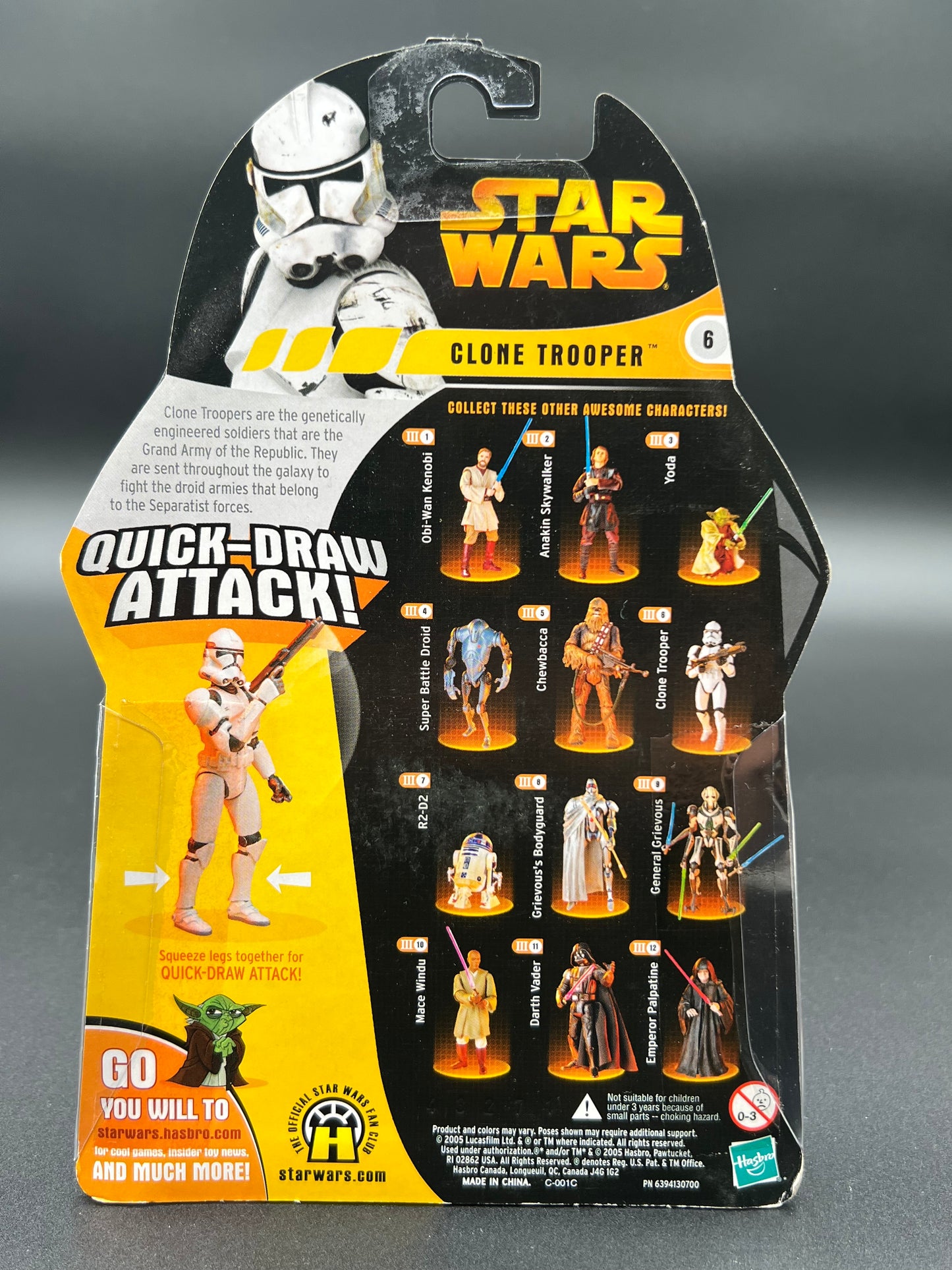 Star Wars Revenge Of The Sith Hasbro - Clone Trooper Action Figure #41 - NIB