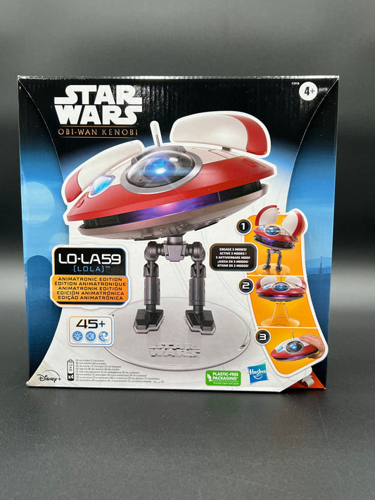Star Wars Droid Action Figure - L0-LA59 Obi Wan Kenobi Brand New In Box Hasbro