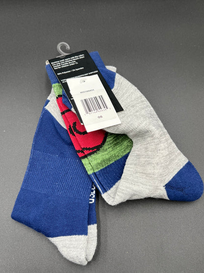 Naruto Shippuden Crew Socks 2 Pair One Size